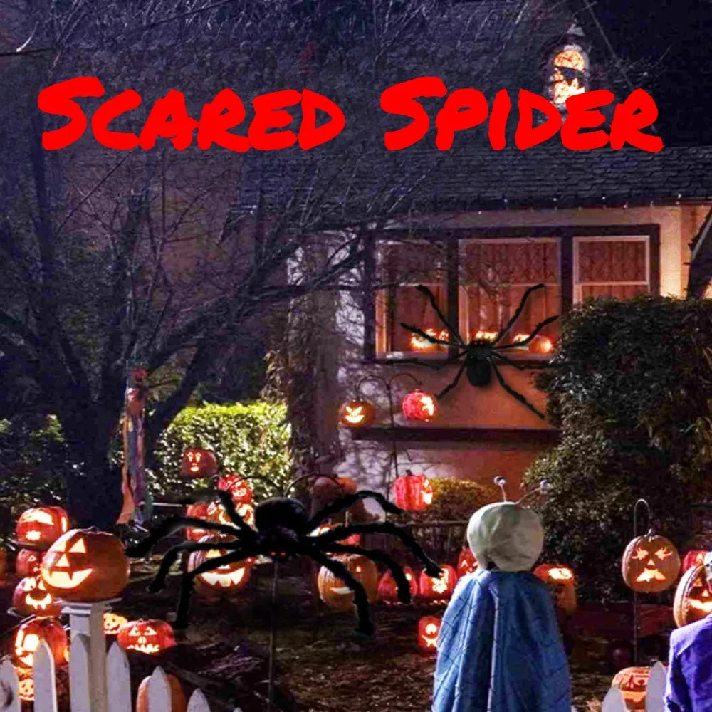 Halloween Spider Simulation