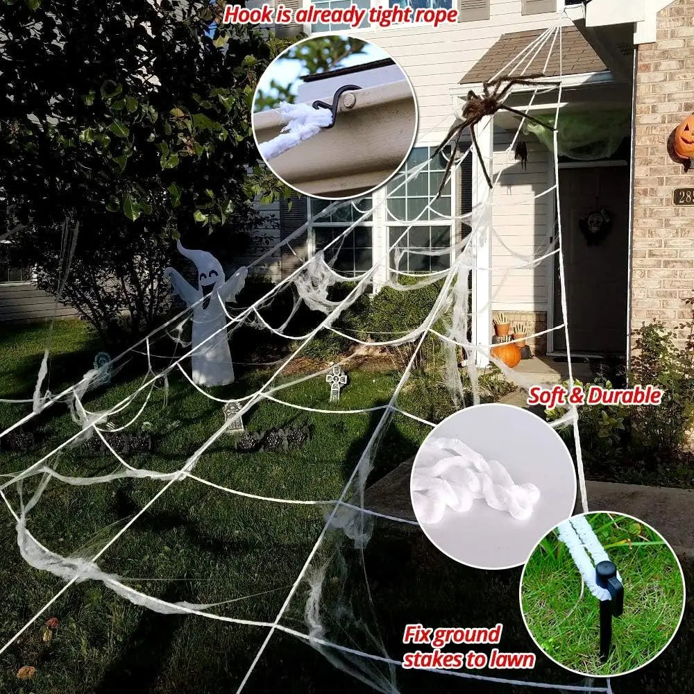 Halloween Spider Simulation