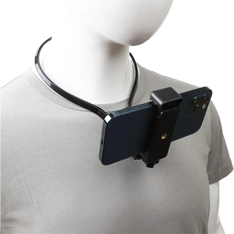 Wearable Neck Mobile Phone Stand