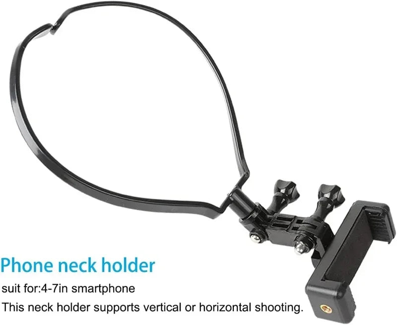 Wearable Neck Mobile Phone Stand
