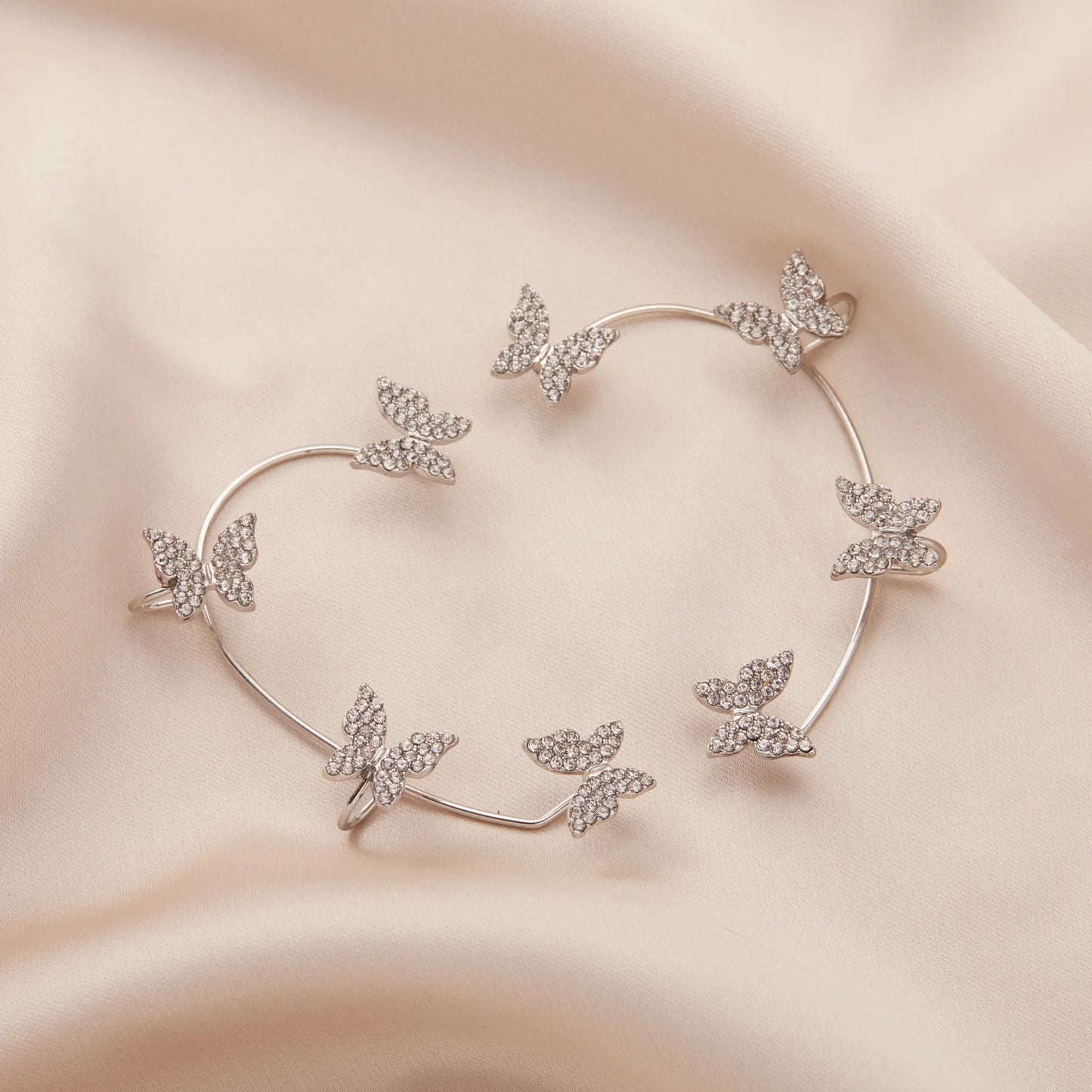 Korean Style Butterfly Ear Clips