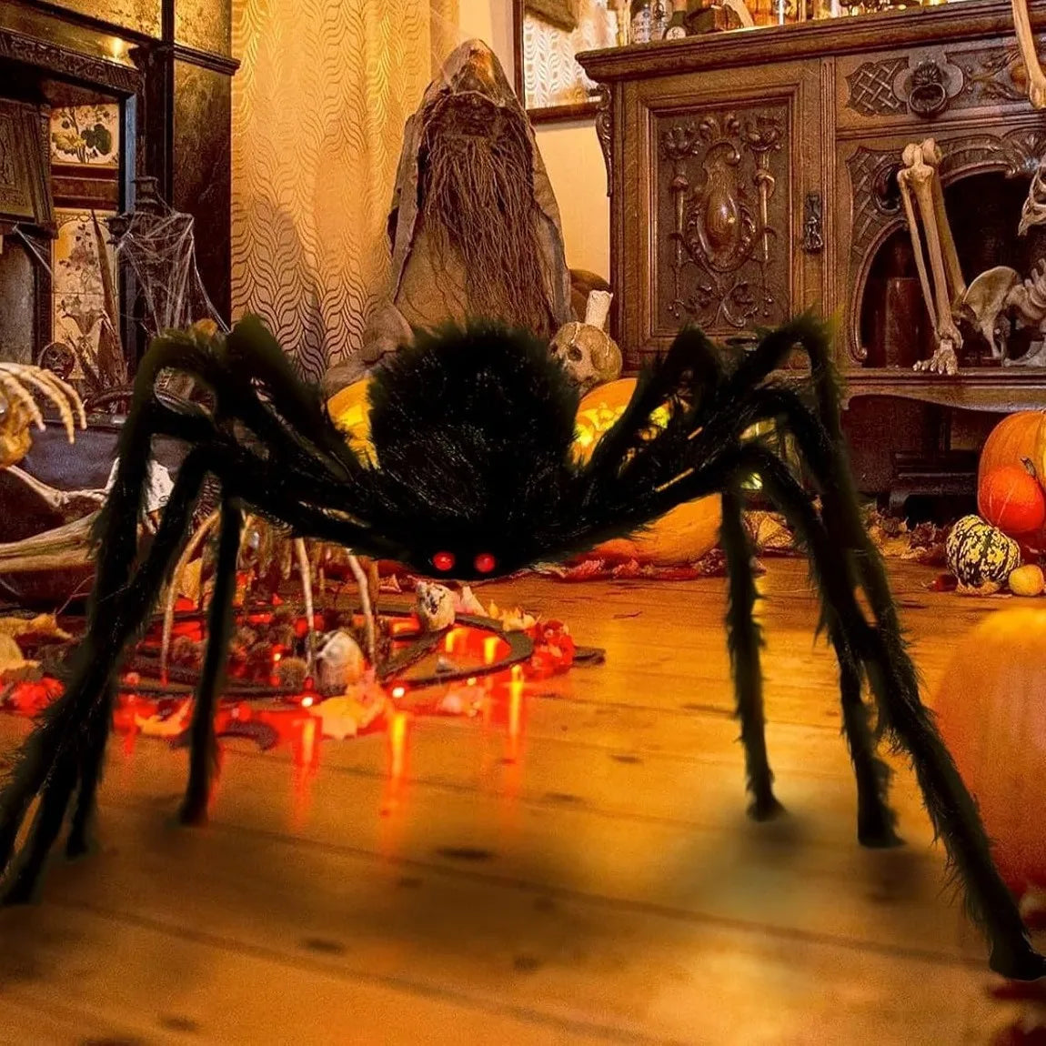 Halloween Spider Simulation