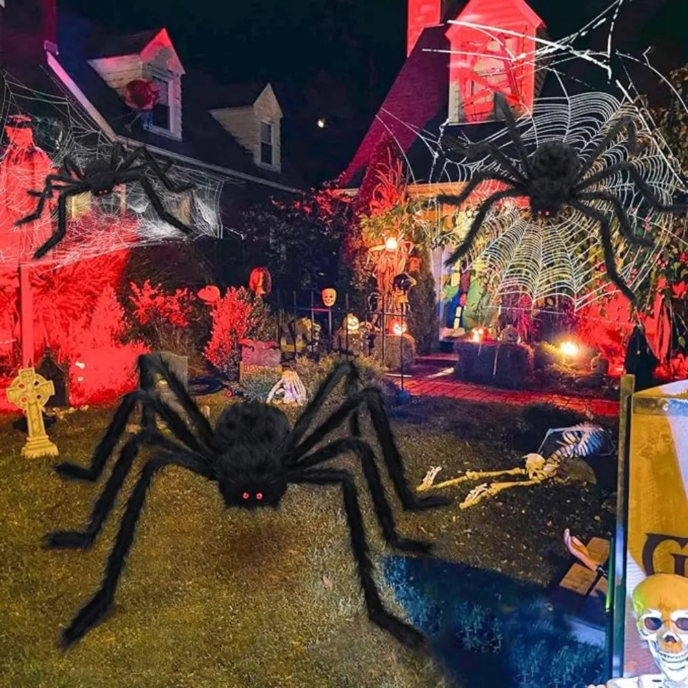 Halloween Spider Simulation