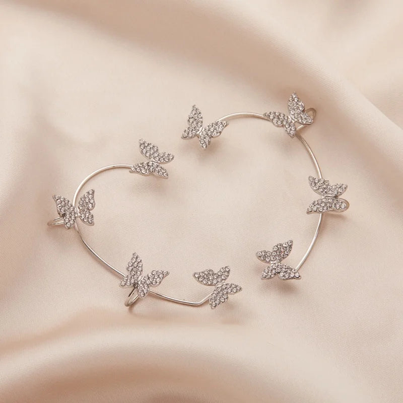 Korean Style Butterfly Ear Clips