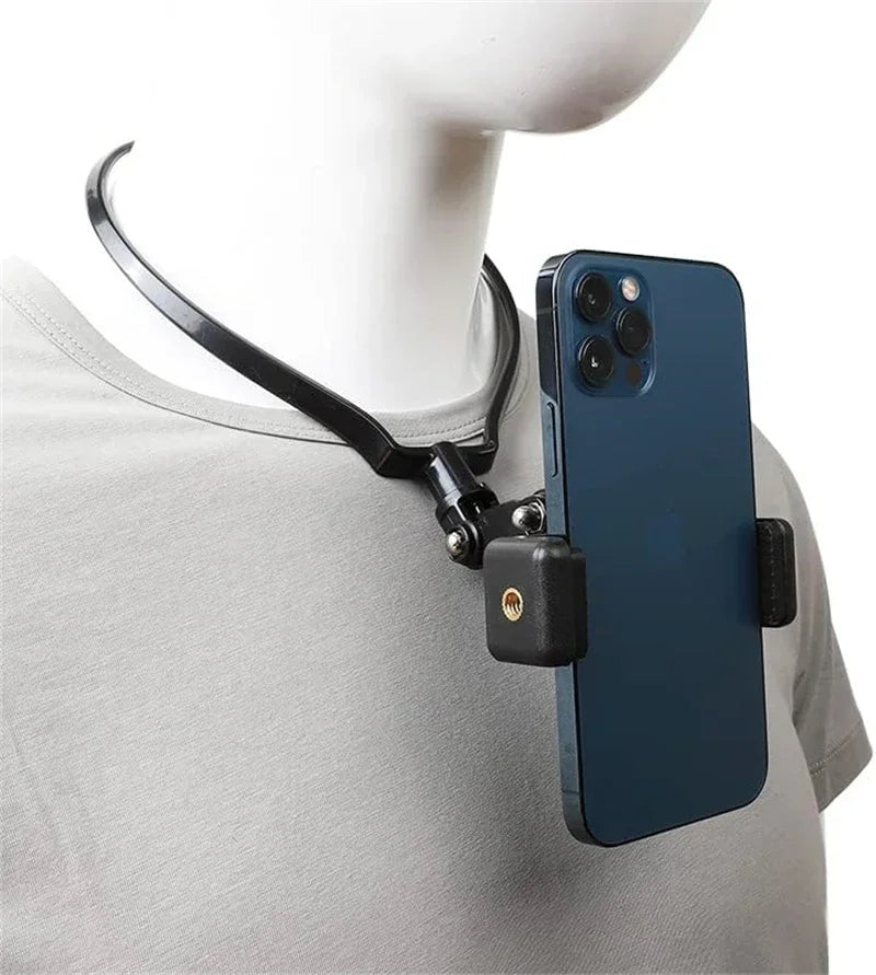 Wearable Neck Mobile Phone Stand