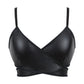Women Pu Leather Corset Top Crop
