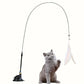 Cat Teaser Toy - Interactive Bell & Feather Wand