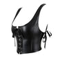 Women Pu Leather Corset Top Crop
