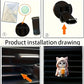 Cute cat acrylic car aromatherapy