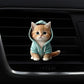 Cute cat acrylic car aromatherapy