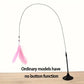Cat Teaser Toy - Interactive Bell & Feather Wand