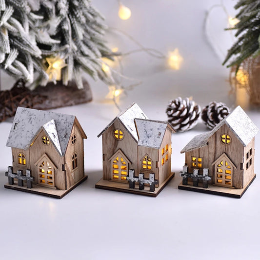 Christmas House Cottages DIY Toys