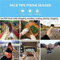 Wearable Neck Mobile Phone Stand